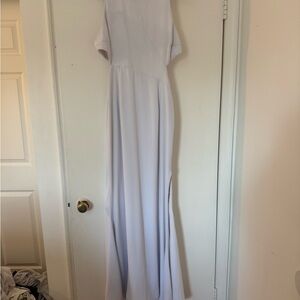Fame and Partners White Maxi Dress